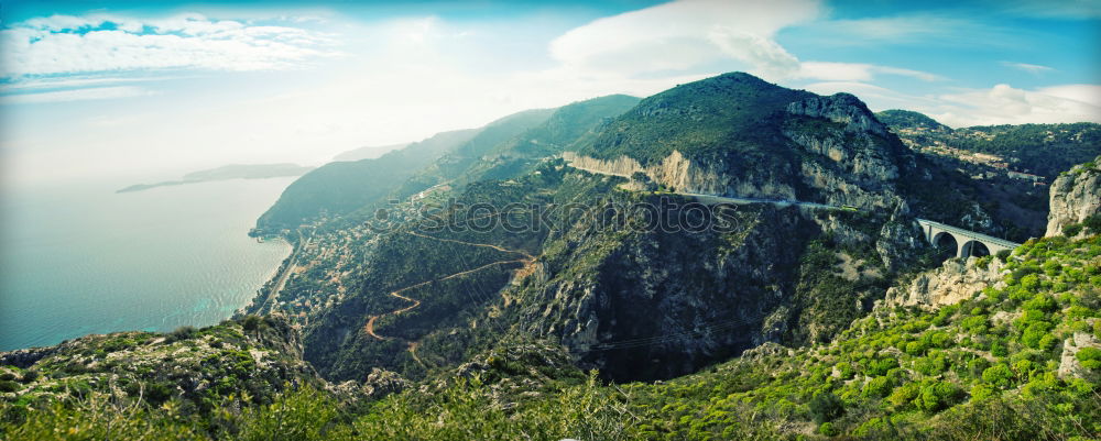 Similar – Image, Stock Photo Panoramic view of Taormina, Sicily, Italy