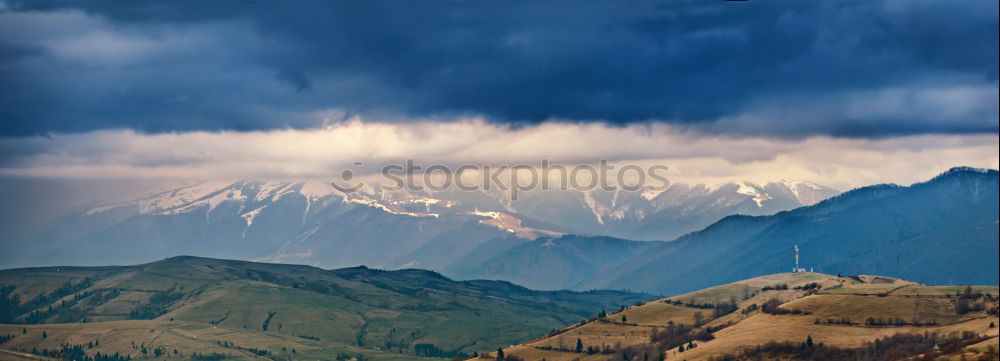 Similar – Image, Stock Photo View from Edith Mountain