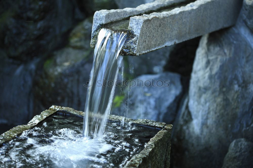 Similar – Image, Stock Photo Public washbasin Nature