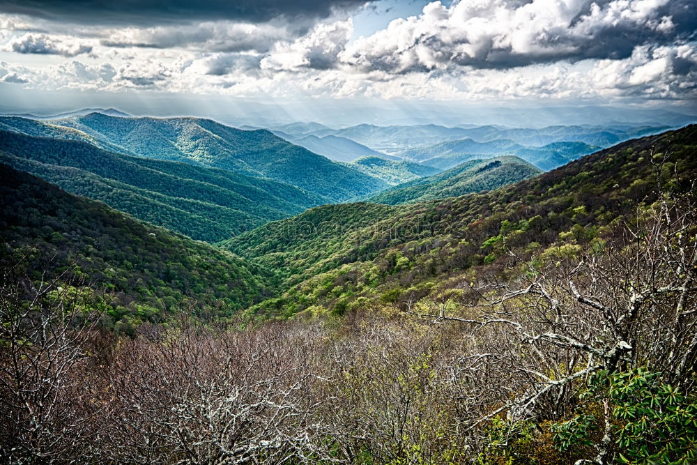 Similar – Image, Stock Photo valley view Environment