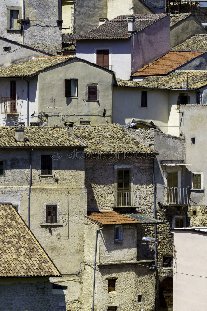 Similar – Sea of houses of Malcesine