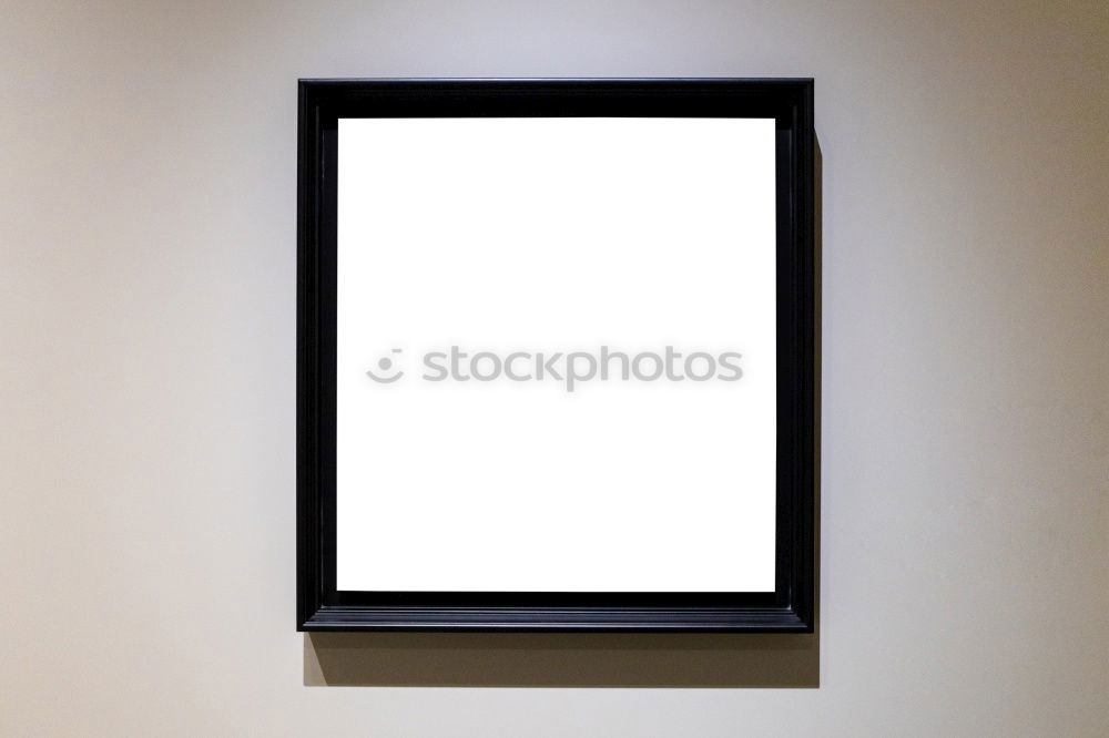 Similar – Empty white isolated frame