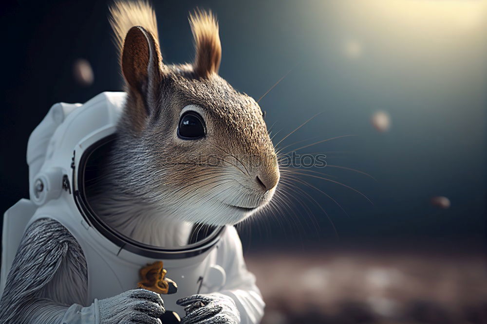 Similar – Image, Stock Photo Curiosity III Squirrel 1