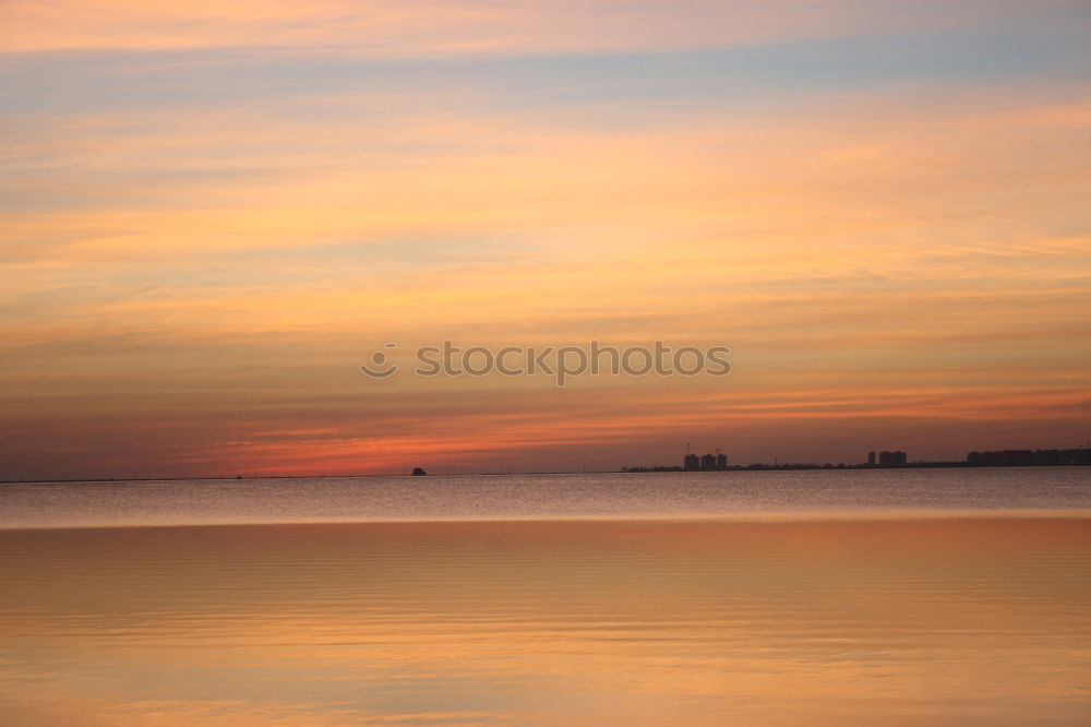 Similar – Image, Stock Photo View over the Warnow to Rostock in winter