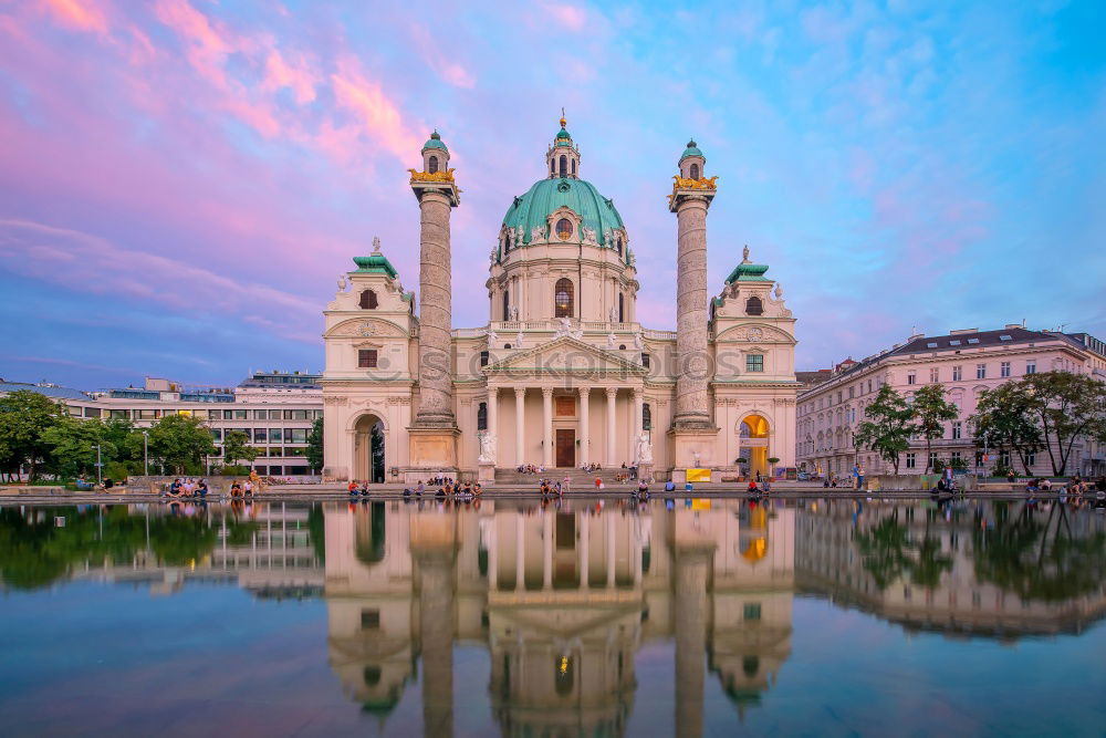 Similar – Bode Museum at sunset