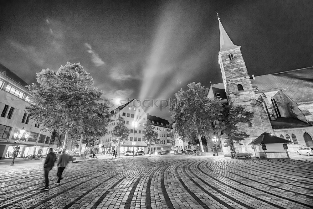 Similar – Church with town on archipelago island in Sweden