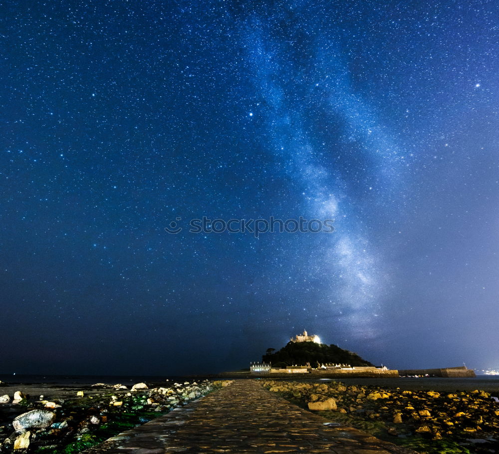 Similar – Image, Stock Photo Lighthouse Phare du Petit Minou in the Bretragne, long exposure