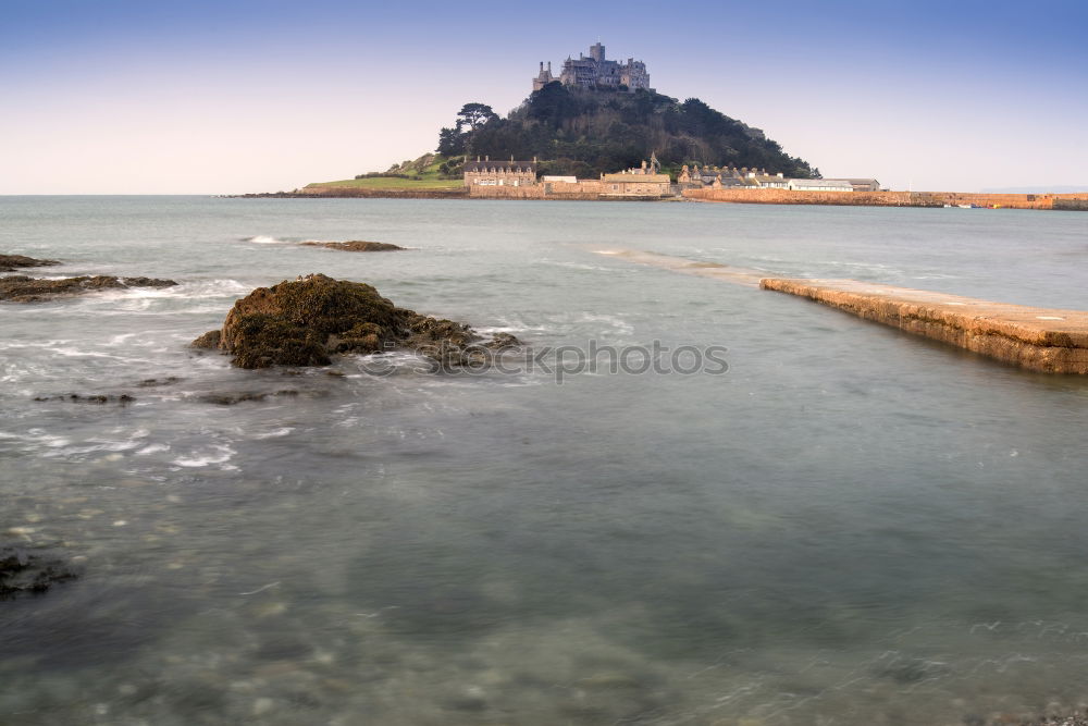 Image, Stock Photo Mont Saint Michel