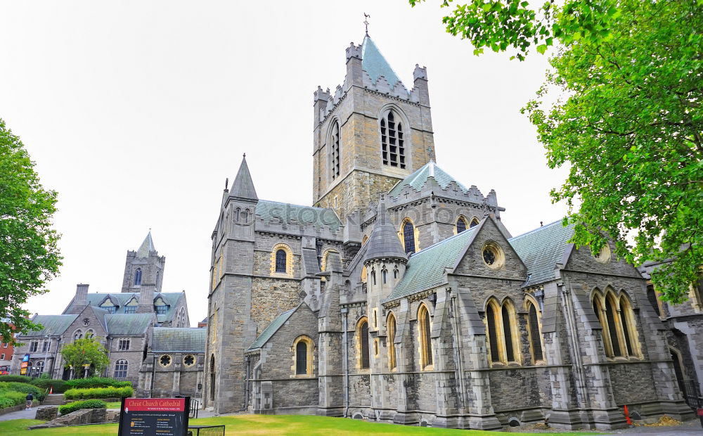 Similar – Image, Stock Photo Church in Dublin