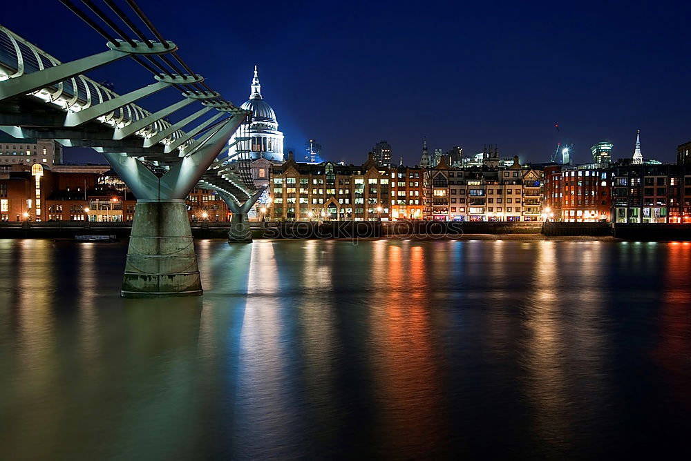 Image, Stock Photo Hamburg Skyline Port City