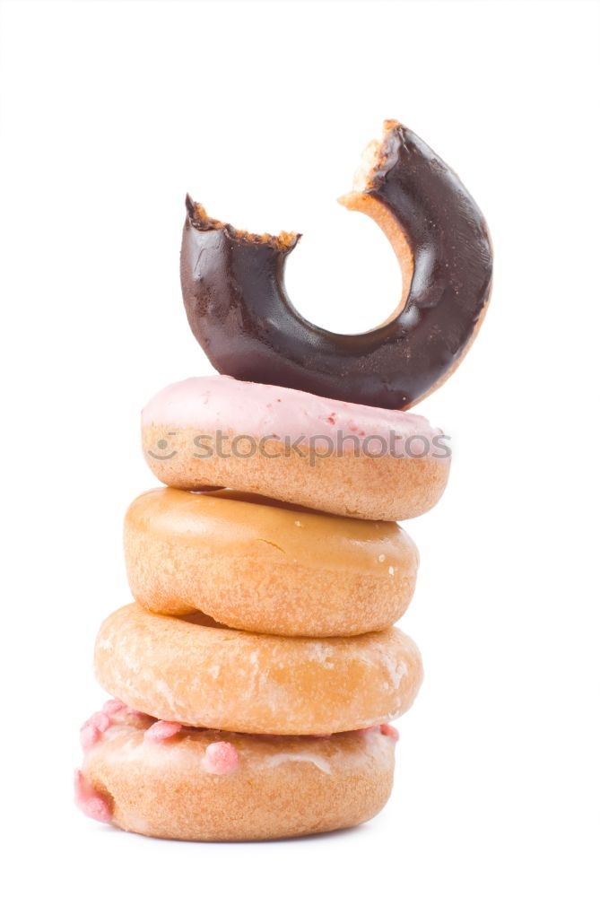 Similar – Image, Stock Photo Hand holds donut Candy