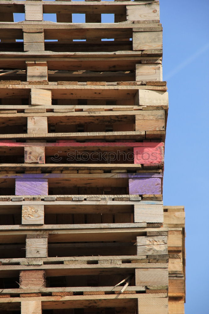 Similar – Image, Stock Photo Pharaohais architecture. Polaroid shows a high-rise building of the 60s. architectural style, past