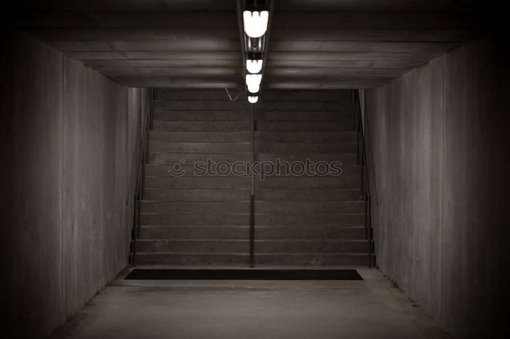 Similar – Image, Stock Photo Safe world. Street Tunnel