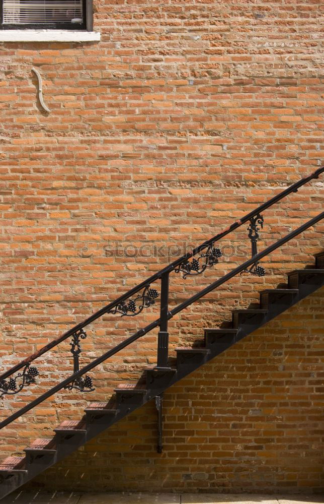 Similar – Fire ladder outside old building