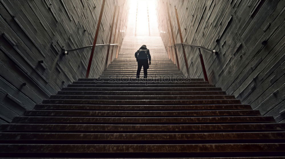 Similar – Image, Stock Photo waiting Human being