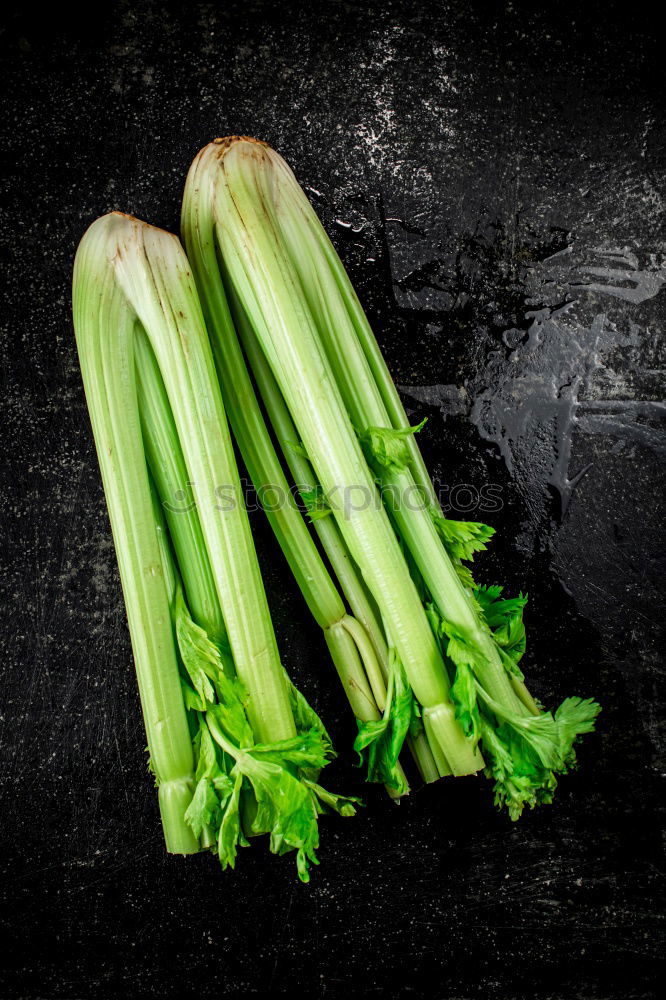 Similar – Image, Stock Photo spring onion Food