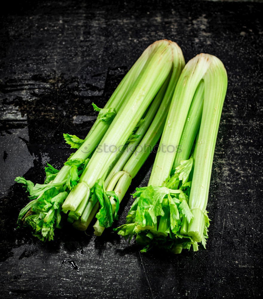 Similar – Image, Stock Photo Fresh leek on an old wooden table