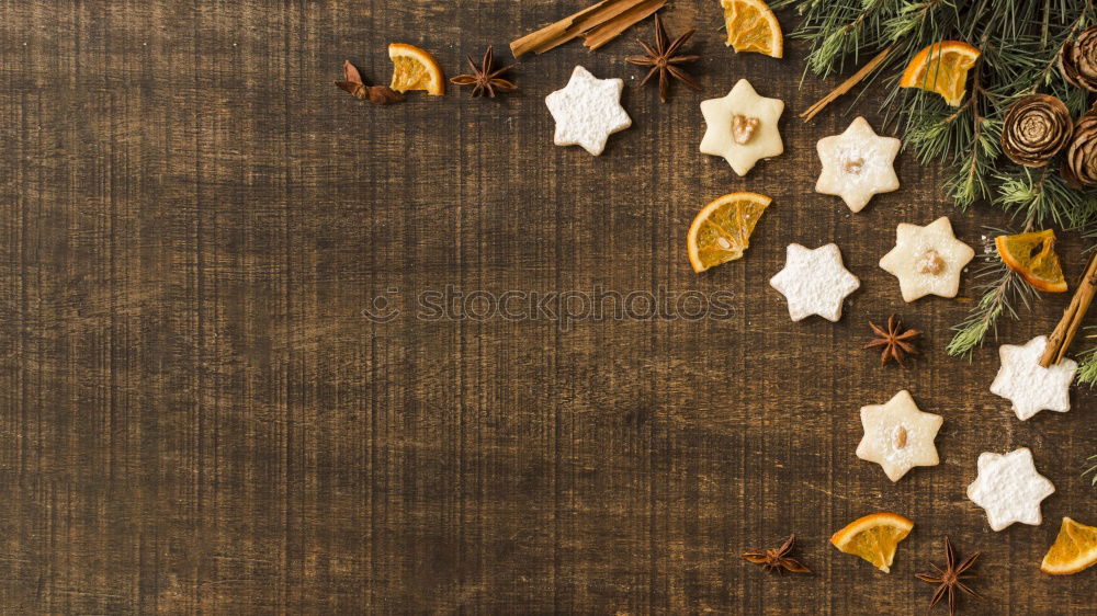 Similar – Image, Stock Photo nutcracker: a hammer that opens nuts, plus three cinnamon stars