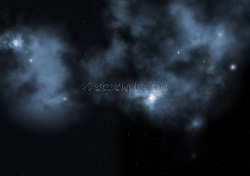 Similar – Image, Stock Photo moonlit Clouds Night sky