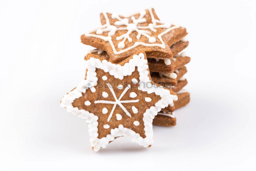 Similar – Image, Stock Photo Christmas tree made from cookies