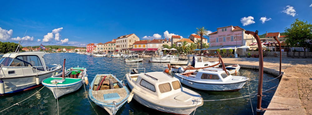 Similar – Image, Stock Photo Port panorama from Kappeln an der Schlei