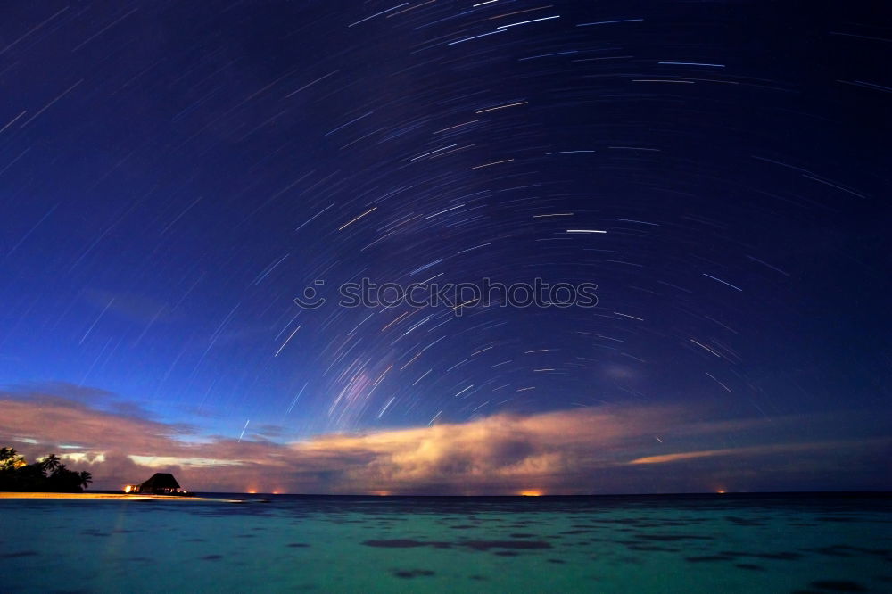 Image, Stock Photo Milky Way | Glyfada Beach | Night |