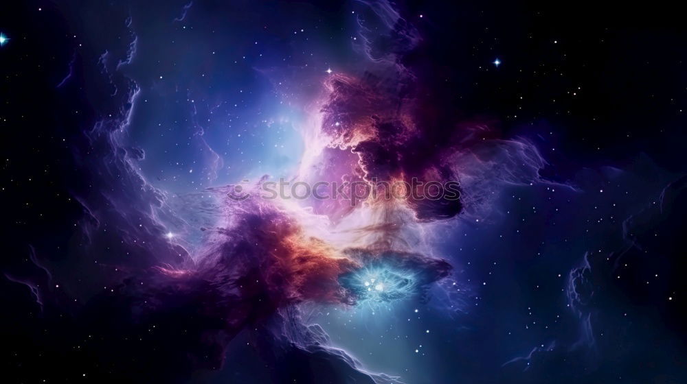 Similar – Image, Stock Photo Orion Nebula Nature Air