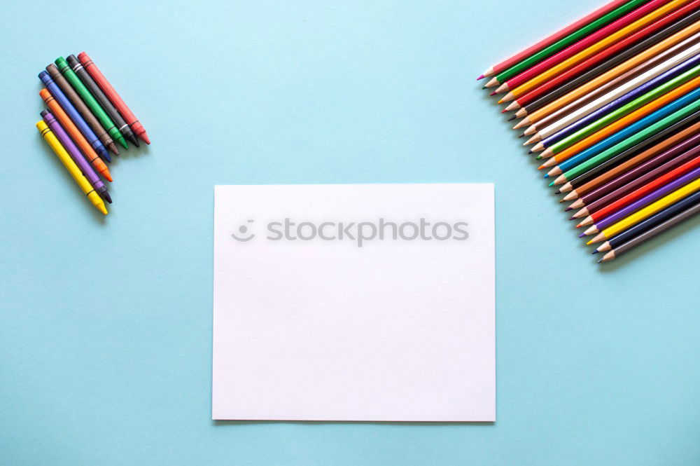 Image, Stock Photo crayons