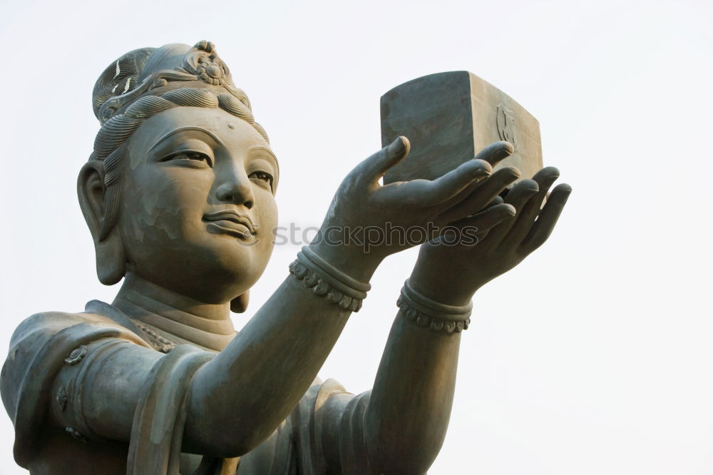 Similar – Image, Stock Photo Tian Tan Buddha Temple, Hong Kong