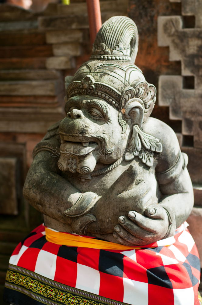 Similar – Image, Stock Photo Statue of the Thai Yaksha