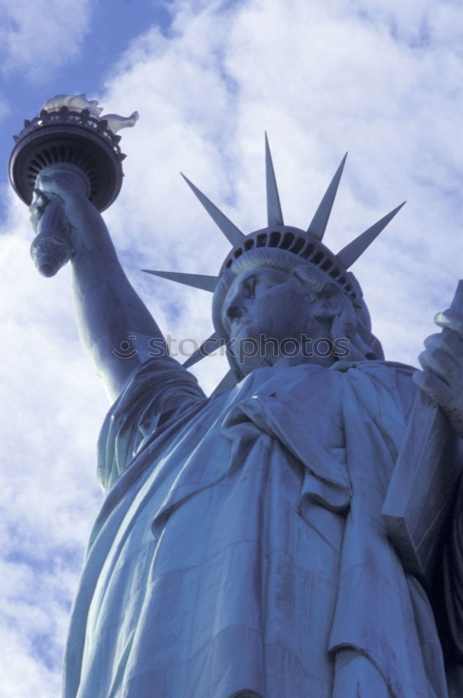 Similar – Image, Stock Photo Detail of the Statue of Liberty in New York