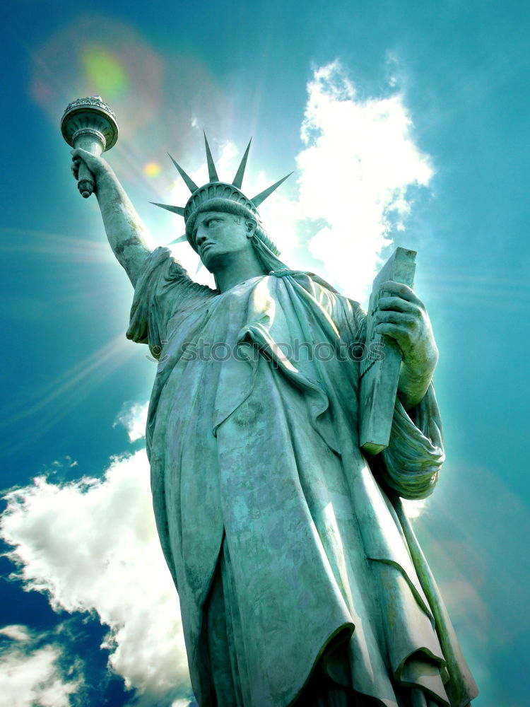 Similar – Image, Stock Photo Torch of the Statue of Liberty