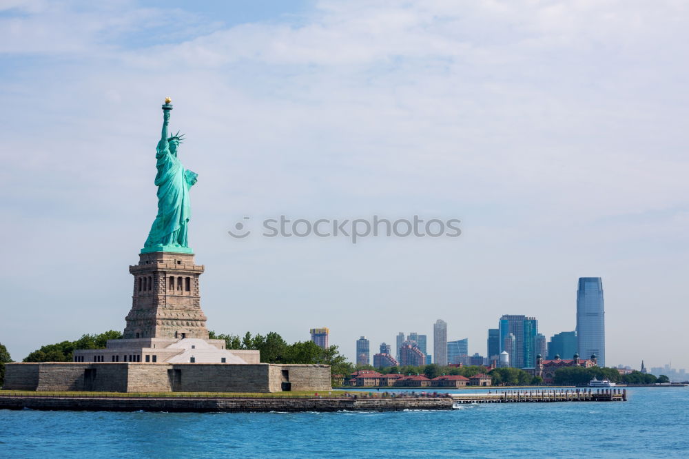 Similar – Image, Stock Photo Skyline Jersey City. Town