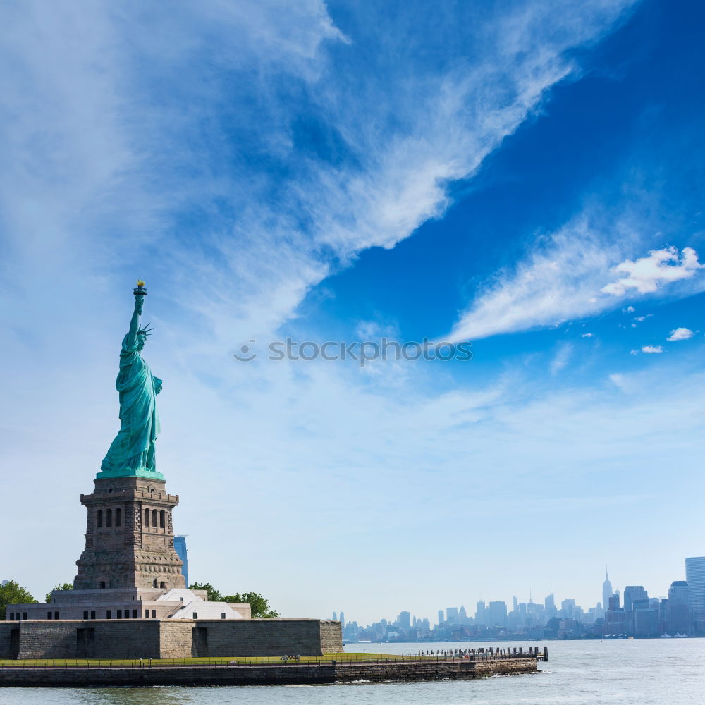 Similar – Image, Stock Photo The Statue of Liberty in New York City