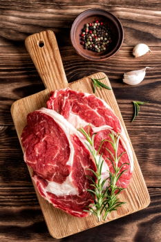 Similar – Image, Stock Photo Fresh lamb double chops