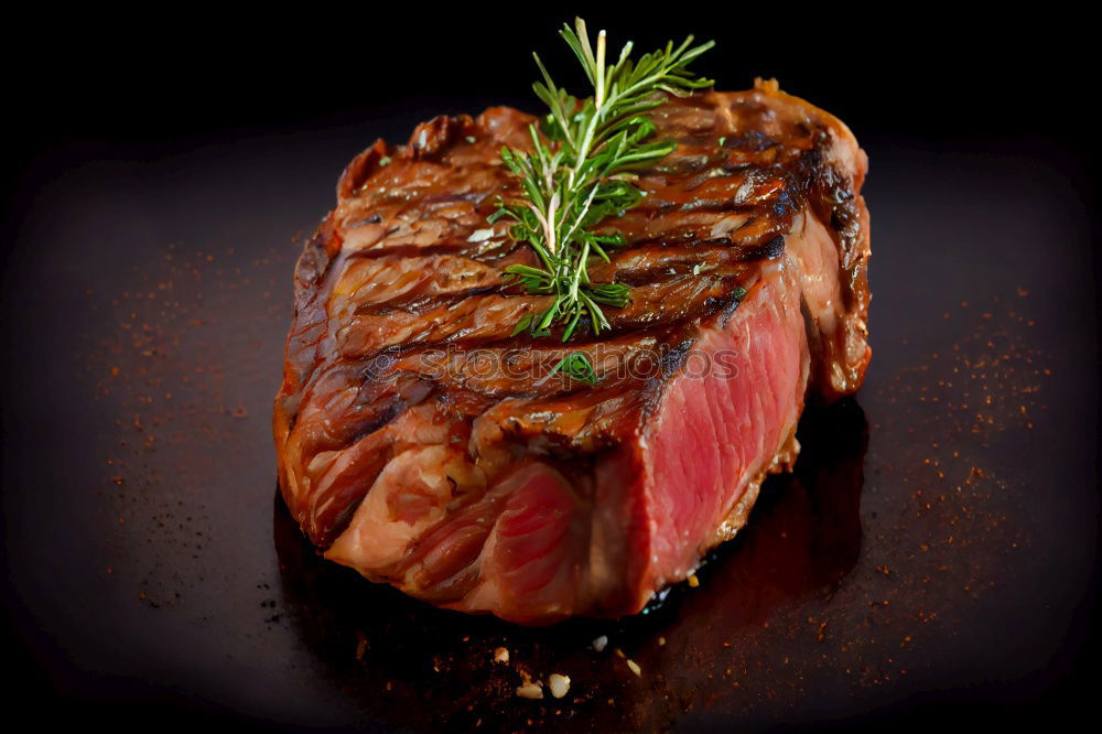 Similar – #A# Steak with olive oil