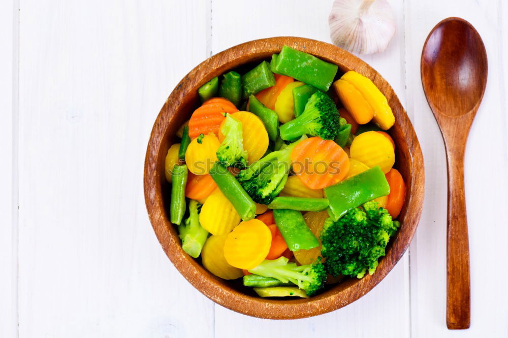 Similar – Image, Stock Photo Diet vegetarian salad