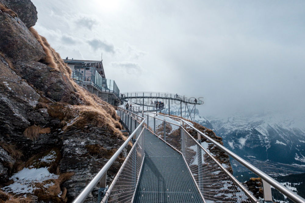 Similar – wonderfull winter day on the Zugspitze