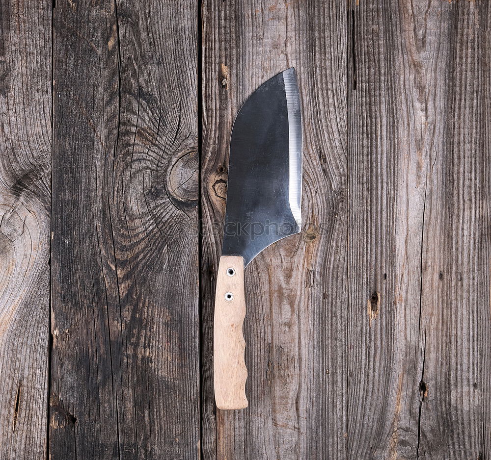 Similar – knife with sharpening on the table