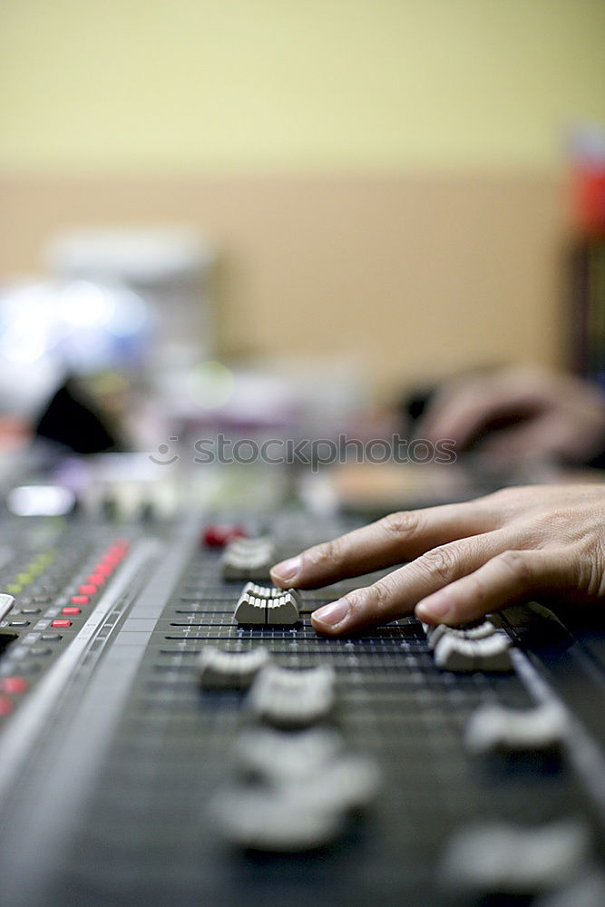 Similar – {the_slider} Mixing desk