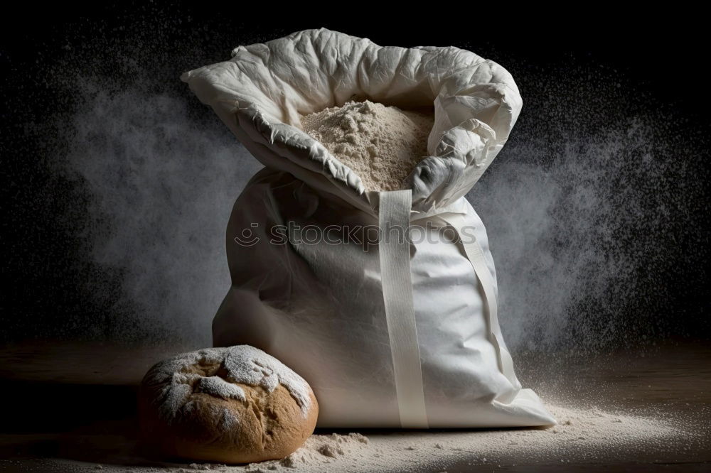 Similar – Image, Stock Photo Tasty baked Panettone on table