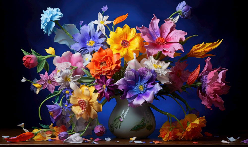 Similar – Image, Stock Photo a colourful summer bouquet
