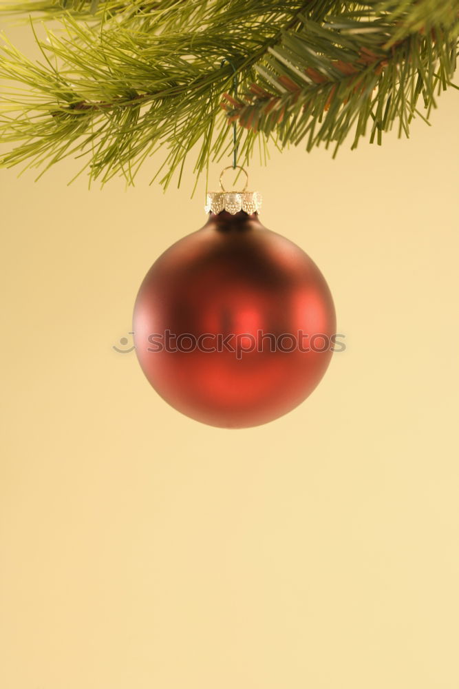 Similar – Image, Stock Photo Red Christmas bauble.