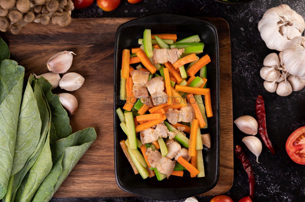 Similar – Image, Stock Photo Healthy lunch with vegetarian wraps