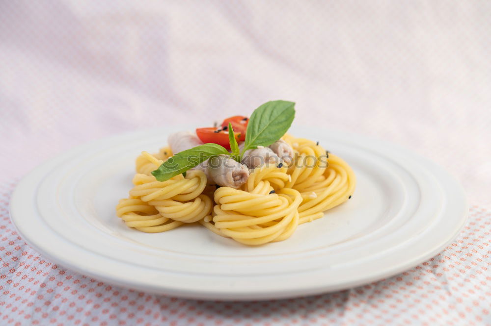 Similar – Image, Stock Photo Gnocchi in sage butter III