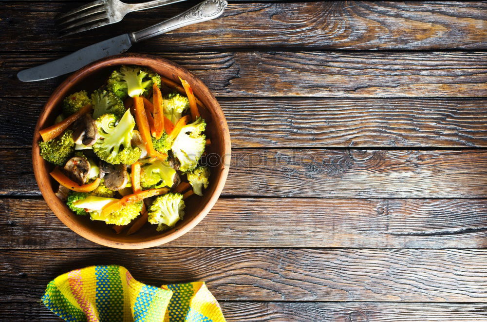 Similar – Steamed healthy vegetables in saucepan with ingredients