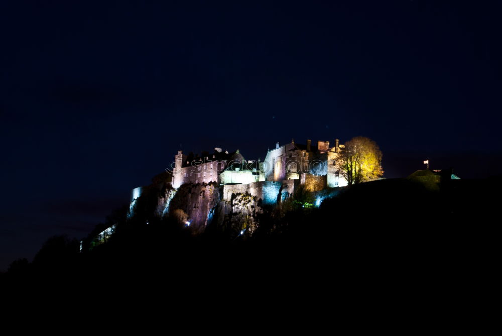 Similar – Image, Stock Photo Burghausen Salzach Night