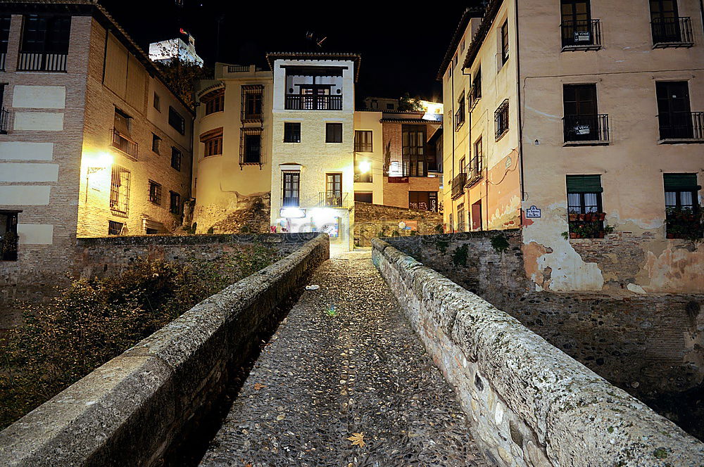 Similar – Image, Stock Photo alley run Corsica Calvi