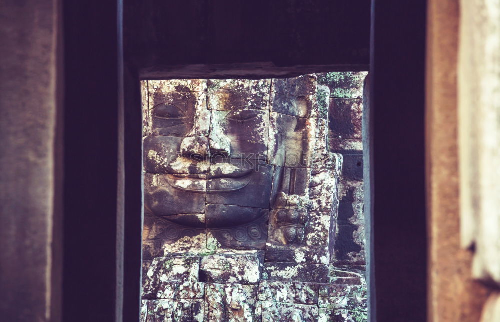 Image, Stock Photo Angkor Thom Temple view, Siem reap, Cambodia