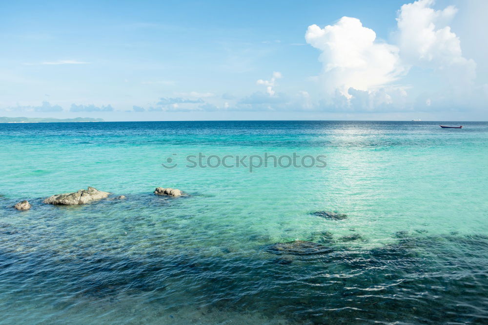 Similar – Schiff Sommer Strand Meer